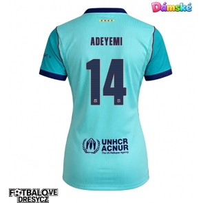 Barcelona Karim Adeyemi #14 Dámské Alternativní Dres 2026-27 Krátký Rukáv